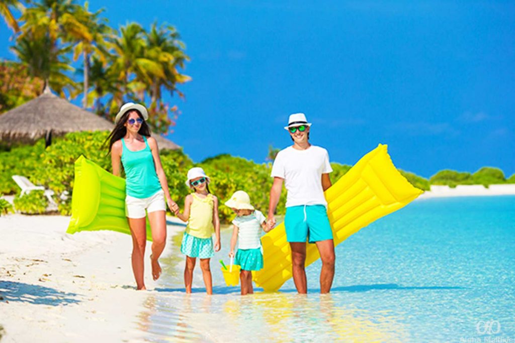 family trip maldives