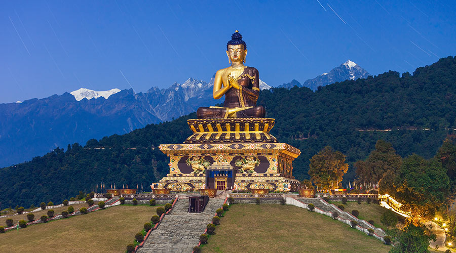 Buddha park Barfung sikkim | offbeat destinations from kolkata